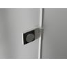 Mexen Lunar-B L shower door pivot left 120 cm, transparent, brushed nickel - 832SL-120-050-97-00-L