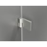 Mexen Lunar-B L shower door pivot left 120 cm, transparent, brushed nickel - 832SL-120-050-97-00-L