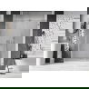 Mexen Lunar-B L shower door hinged left 145 cm, transparent, brushed nickel - 832SL-145-050-97-00-L