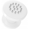 Mexen wall mounted side nozzle, White - 79361-20