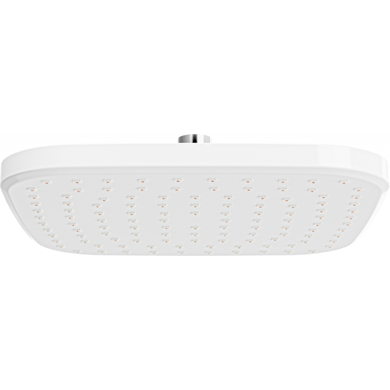 Mexen D-33 rainmaker 23x23 cm, White/Chrome - 79733-02
