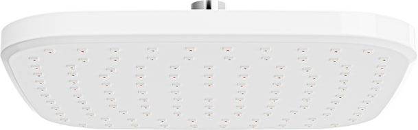Mexen D-33 rainmaker 23x23 cm, White/Chrome - 79733-02
