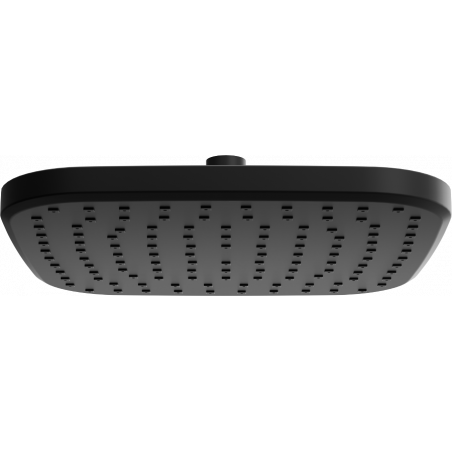 Mexen D-33 shower head 23x23 cm, black - 79733-70