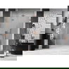 Mexen Lunar-F L folding shower door left 120 cm, transparent, brushed copper - 836SL-120-050-65-00-L