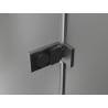 Mexen Lunar-F L foldable shower door left 135 cm, transparent, gun gray brushed - 836SL-135-050-66-00-L