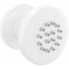 Mexen wall mounted side nozzle, White - 79361-20