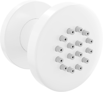 Mexen wall mounted side nozzle, White - 79361-20