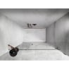 Mexen Lunar-B shower door right 135 cm, transparent, pink gold - 832S-135-050-60-00-P