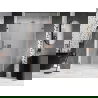 Mexen Lunar-B shower door swinging right 150 cm, transparent, rose gold - 832S-150-050-60-00-P