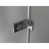 Mexen Lunar-F L folding shower door right 110 cm, transparent, chrome - 836SL-110-050-01-00-P