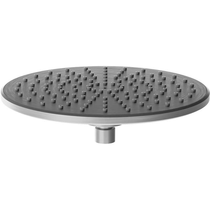 Mexen D-40 shower head 22 cm, brushed gun gray - 79740-66