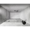 Mexen Lunar shower door, left swing 160 cm, transparent, chrome - 834S-160-050-01-00-L