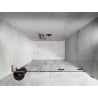 Mexen Lunar-F L Foldable Shower Door Right 125 cm, Transparent, Brushed Copper - 836SL-125-050-65-00-P
