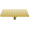 Mexen D-45 shower head 20x20 cm, gold - 79745-50
