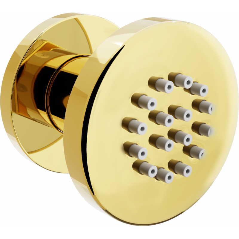 Mexen wall mounted side nozzle, Gold - 79361-50