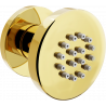Mexen wall-mounted side sprayer, gold - 79361-50