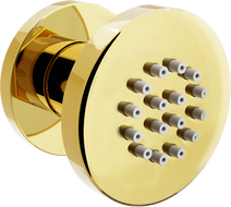 Mexen wall mounted side nozzle, Gold - 79361-50
