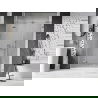 Mexen Lunar L left hinged shower doors 145 cm, transparent, chrome - 834SL-145-050-01-00-L