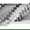 Mexen Lunar L Shower Door Swing Left 155 cm, Transparent, Chrome - 834SL-155-050-01-00-L