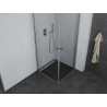 Mexen Pretoria Duo Swing Shower Cabin 90 x 90 cm, Transparent, Chrome - 852-090-090-02-00
