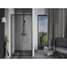 Mexen Apia sliding shower door 100 cm, Transparent, Gold - 845-100-000-50-00