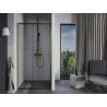 Mexen Apia sliding shower door 110 cm, Transparent, Gold - 845-110-000-50-00