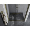 Mexen Apia sliding shower doors 115 cm, transparent, gold - 845-115-000-50-00