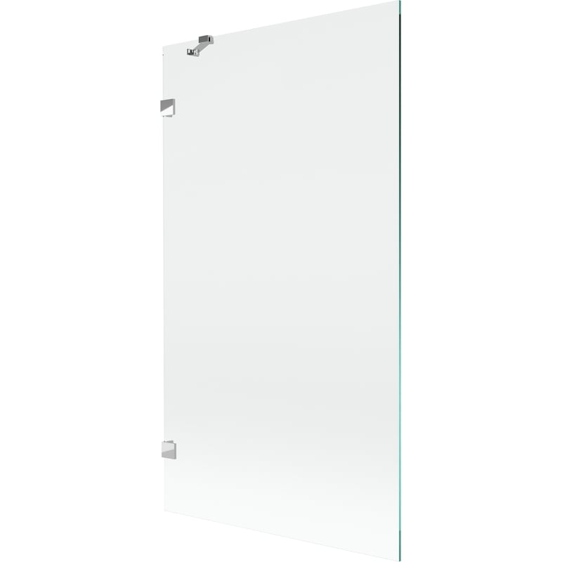Mexen Lunar shower screen 1-wing 100 x 150 cm, transparent, chrome - 897-100-000-01-00