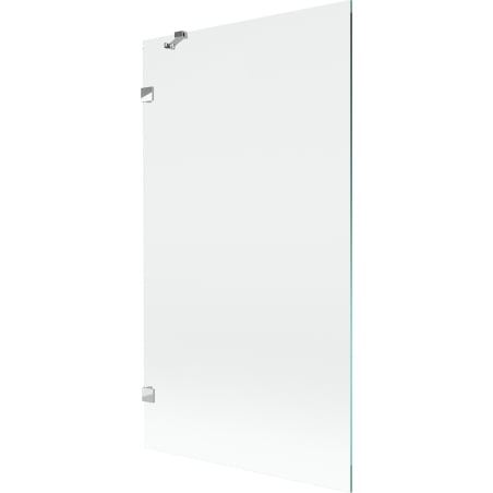 Mexen Lunar shower screen 1-wing 100 x 150 cm, transparent, chrome - 897-100-000-01-00