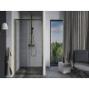 Mexen Apia sliding shower doors 145 cm, transparent, gold - 845-145-000-50-00