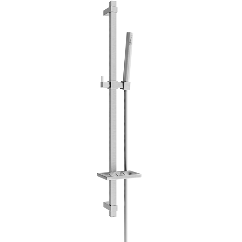 Mexen DQ70 sliding shower set, Graphite - 785704581-66