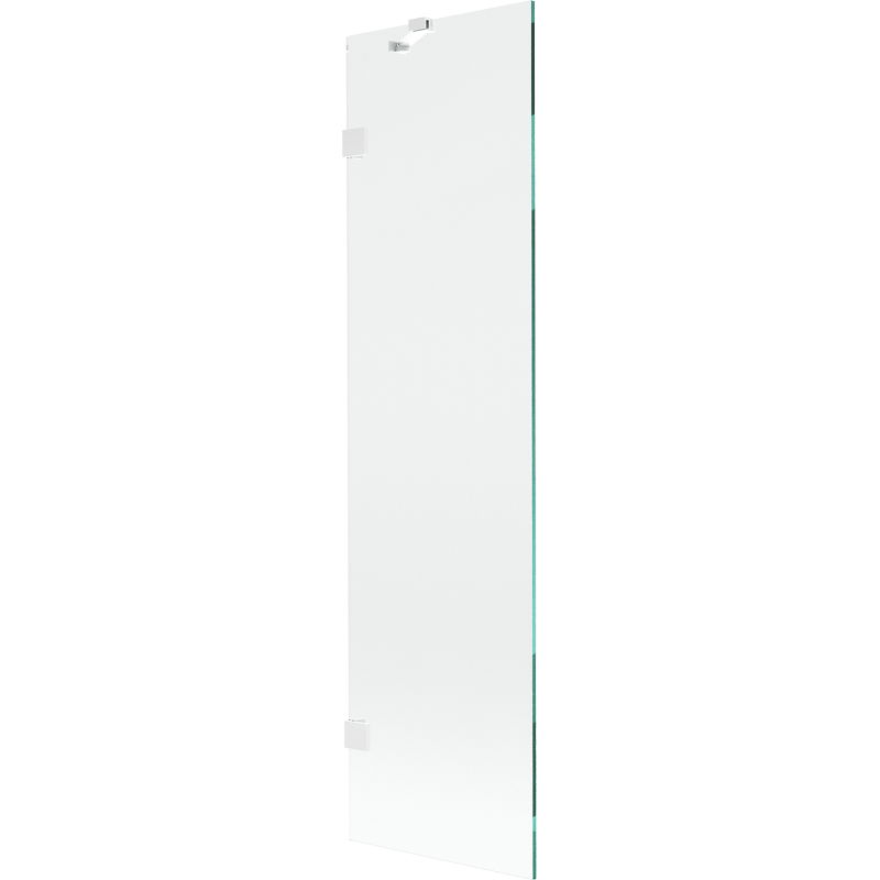 Mexen Lunar Single-Panel Shower Screen 50 x 150 cm, Transparent, White - 897-050-000-20-00