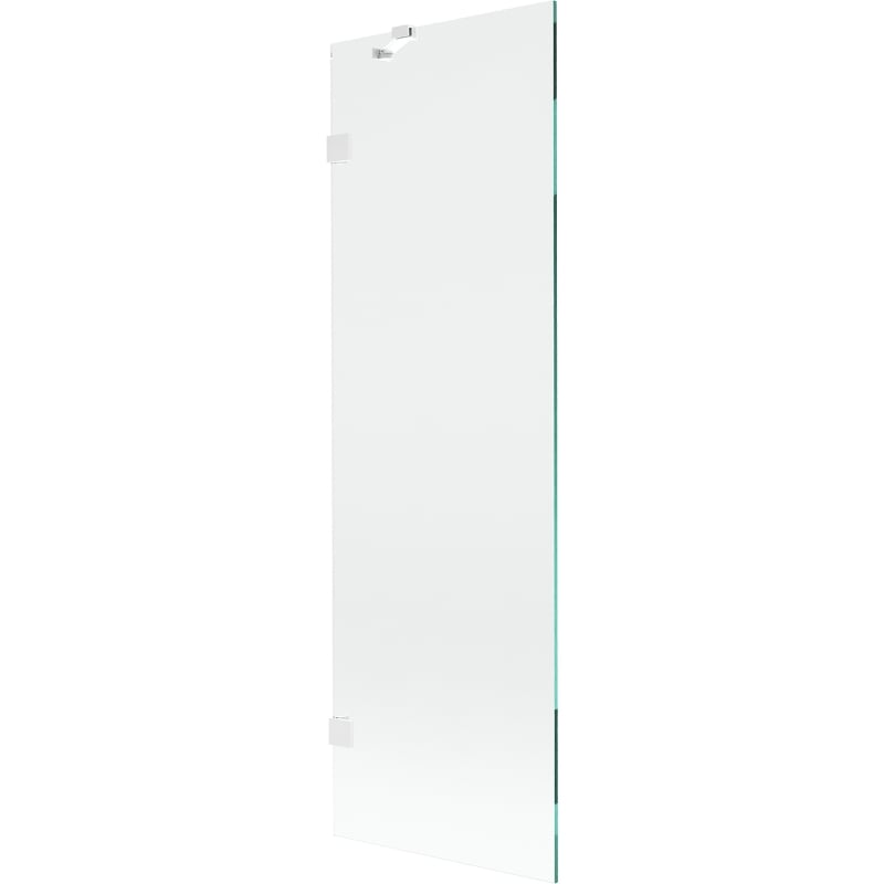 Mexen Lunar 1-wing shower screen 60 x 150 cm, transparent, white - 897-060-000-20-00