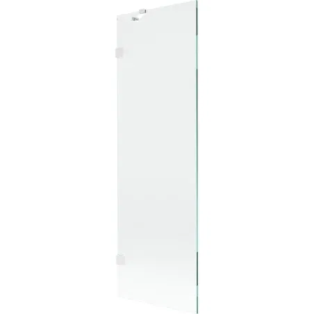Mexen Lunar 1-wing shower screen 60 x 150 cm, transparent, white - 897-060-000-20-00