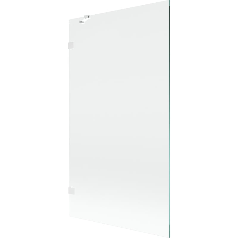 Mexen Lunar 1-wing shower screen 100 x 150 cm, transparent, white - 897-100-000-20-00