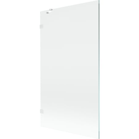 Mexen Lunar single-panel shower screen 100 x 150 cm, transparent, white - 897-100-000-20-00