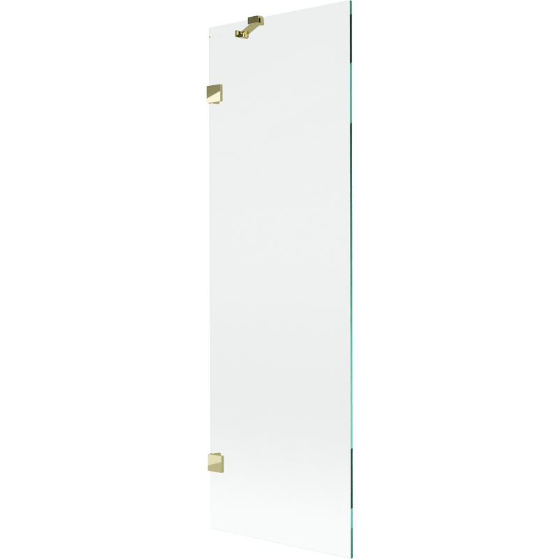 Mexen Lunar 1-wing shower screen 60 x 150 cm, transparent, gold - 897-060-000-50-00