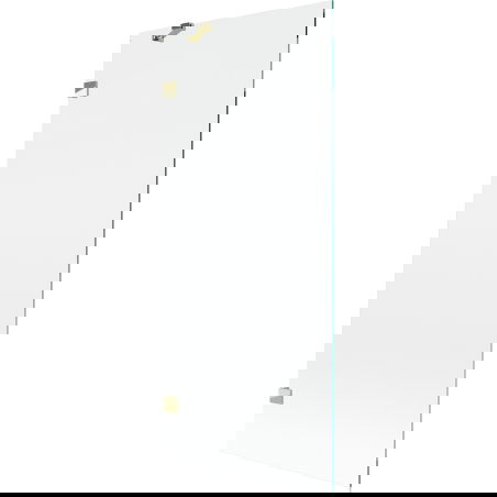 Mexen Lunar 1-wing shower screen 80 x 150 cm, transparent, gold - 897-080-000-50-00