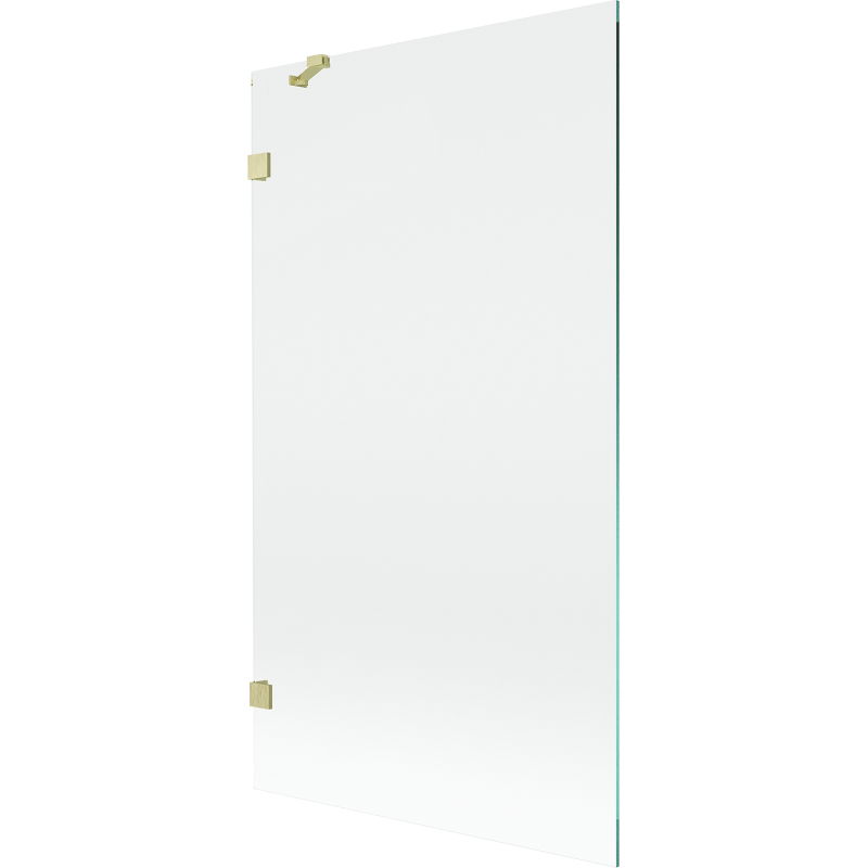 Mexen Lunar shower screen 1-wing 100 x 150 cm, transparent, gold brushed - 897-100-000-55-00