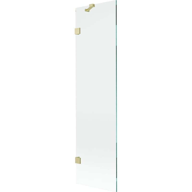 Mexen Lunar 1-wing Shower Screen 50 x 150 cm, Transparent, Brushed Gold - 897-050-000-55-00