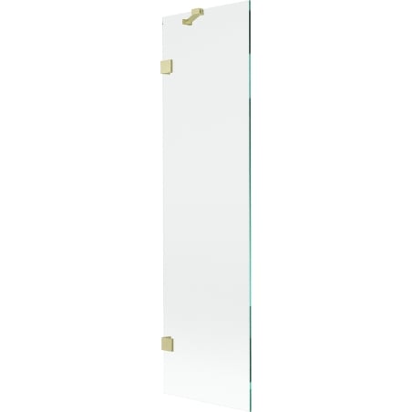 Mexen Lunar 1-wing Shower Screen 50 x 150 cm, Transparent, Brushed Gold - 897-050-000-55-00
