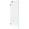 Mexen Lunar 1-panel shower screen 70 x 150 cm, transparent, rose gold - 897-070-000-60-00