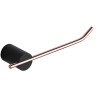 Mexen Aron toilet paper holder, black/pink gold - 7088133-67