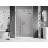 Mexen Lunar Right Swing Shower Door 145 cm, Transparent, Chrome - 834S-145-050-01-00-P