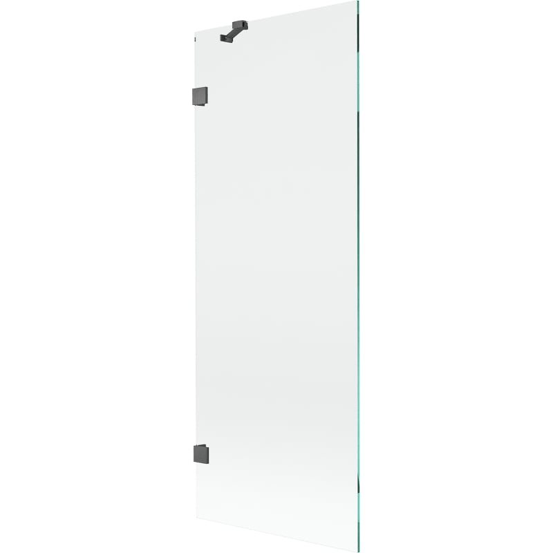Mexen Lunar Shower Screen 1-Panel 70 x 150 cm, Transparent, Brushed Gun Gray - 897-070-000-66-00