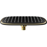 Mexen D-49 rainmaker 25x29 cm, Black/Gold - 79749-75