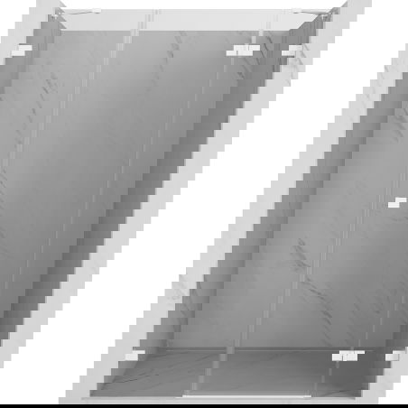 Mexen Lunar shower door swing right 150 cm, transparent, white - 834S-150-050-20-00-P