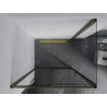Mexen Apia sliding shower cabin 95 x 100 cm, transparent, gold - 840-095-100-50-00