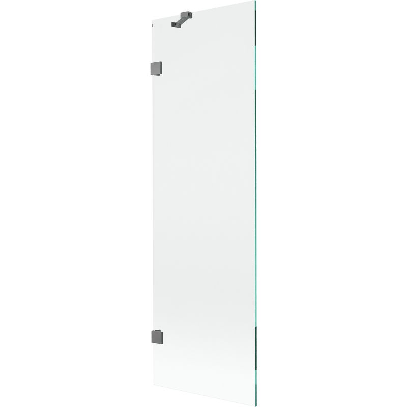 Mexen Lunar 1-panel shower screen 60 x 150 cm, transparent, gun metal - 897-060-000-95-00