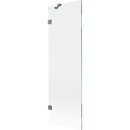 Mexen Lunar 1-wing shower screen 60 x 150 cm, transparent, gun metal - 897-060-000-95-00